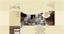 Desktop Screenshot of loewen-oberopfingen.de