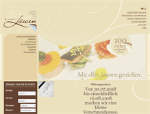 Tablet Screenshot of loewen-oberopfingen.de